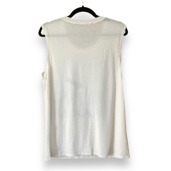 Chaser Sun Kiss Bliss Graphic Muscle Tank NWOT Flawed Size Medium - Picture 2 of 5